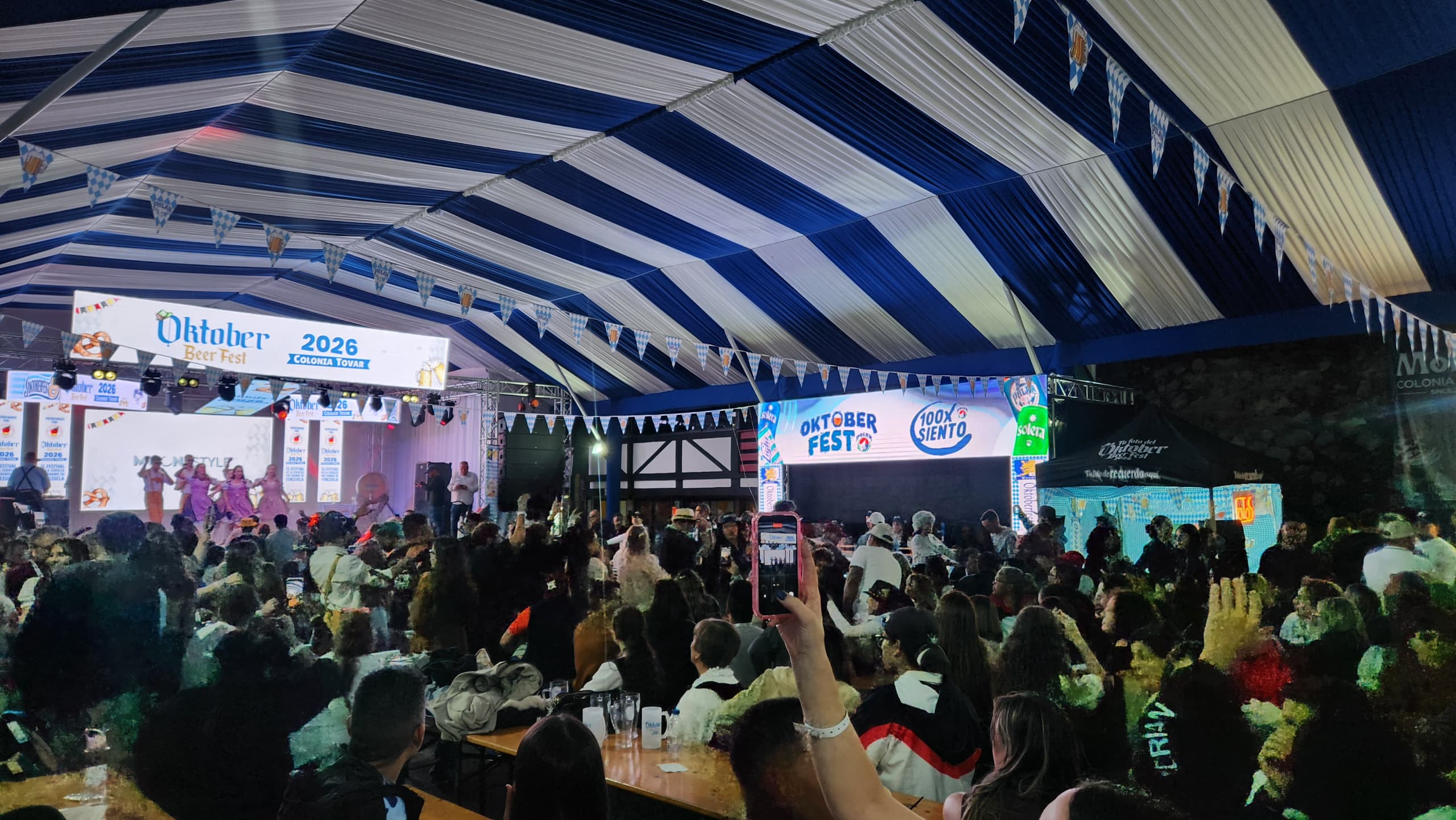 Del 8 al 11 de se celebró el Oktoberfest, una fiesta alemana en Venezuela